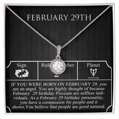 February Twenty-Ninth Necklace