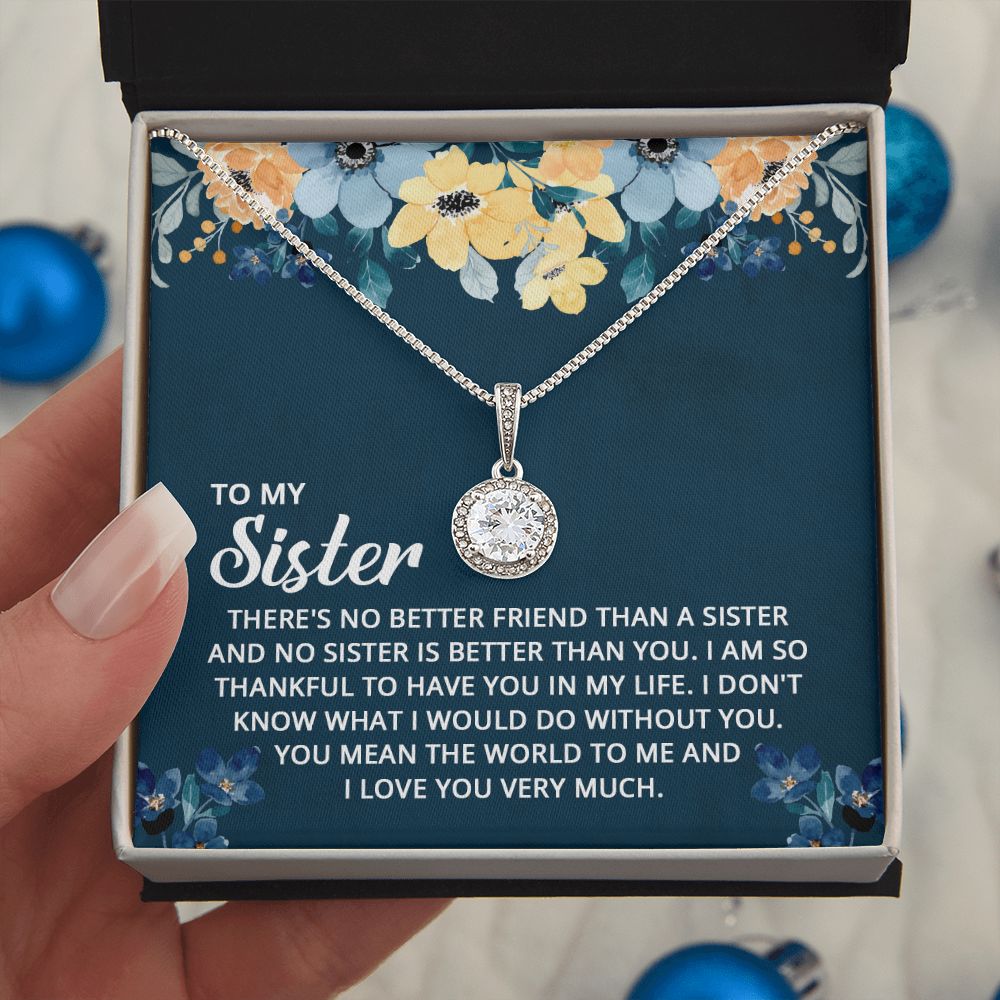 To My Sister Necklace