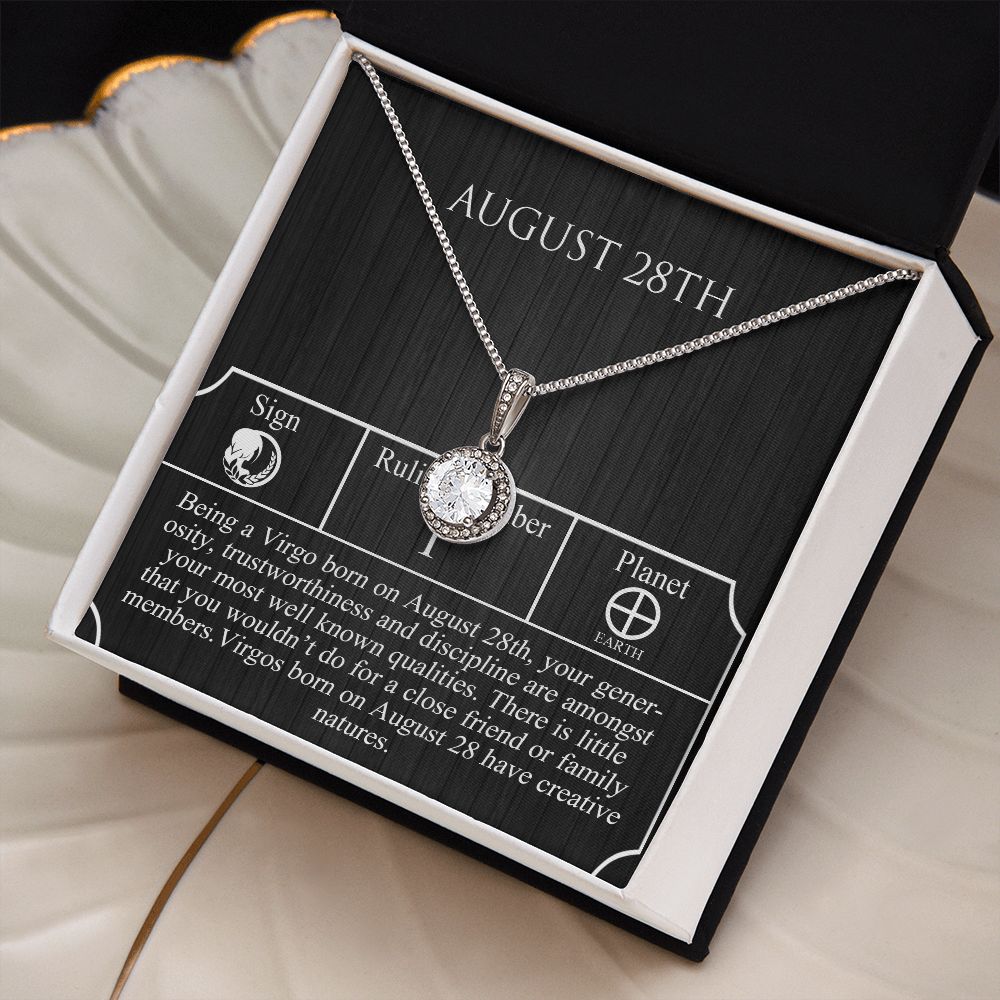 August Twenty-Eighth Necklace